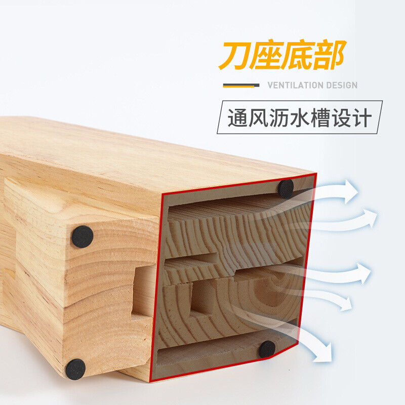 张小泉 刀具套装七件套 套刀 菜刀斩骨刀多用刀水果刀磨刀棒菜刀N5490