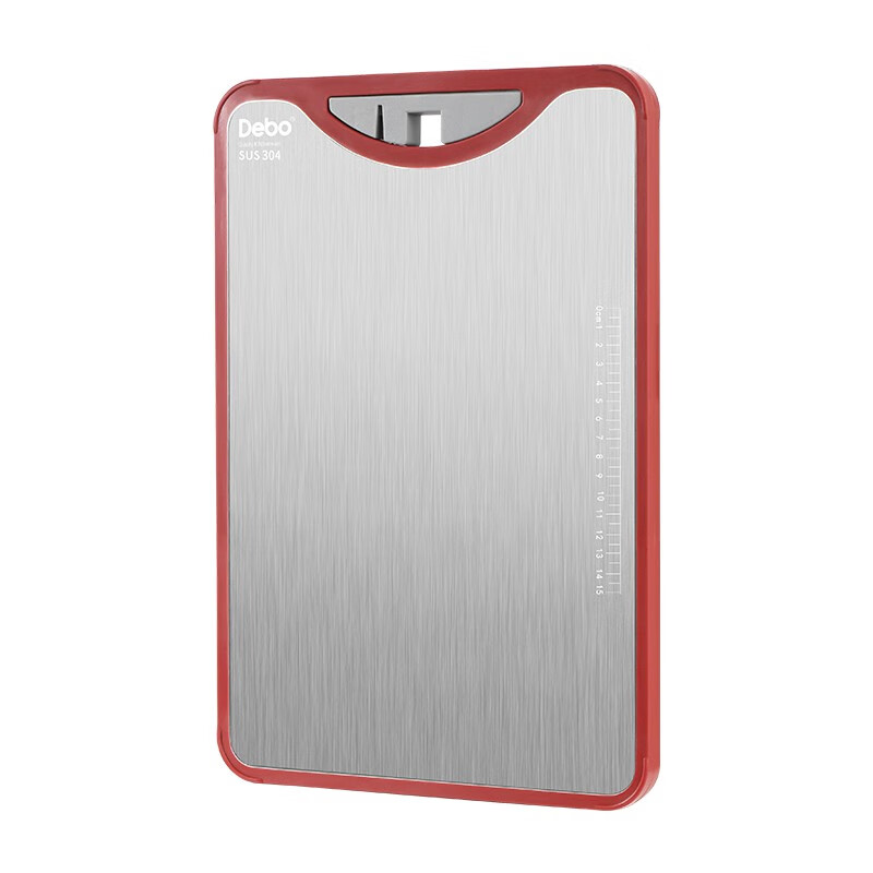 Debo德铂debo贝克曼304不锈钢竹木双面粘板菜板DEP-798