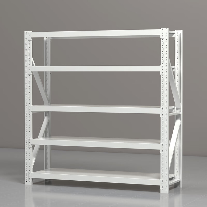 臻远ZYJJ-HJ-056仓储重型货架灰白色五层主架2000*600*2000mm/300kg