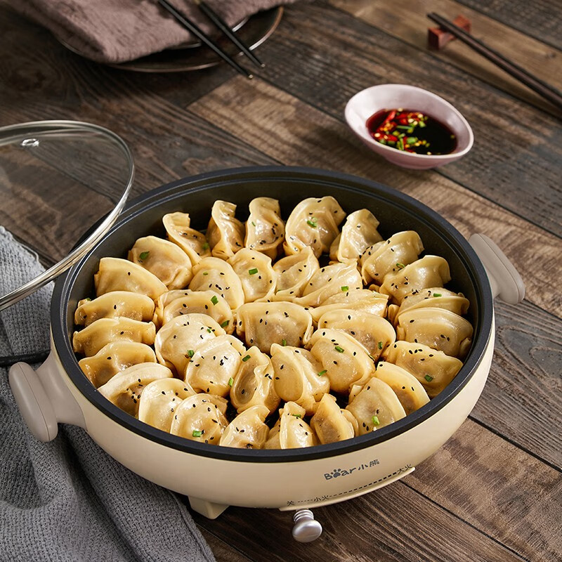 小熊（Bear）电饼铛 薄饼机家用早餐机智能定时调温电煎锅 DBC-D10L3 安心系列