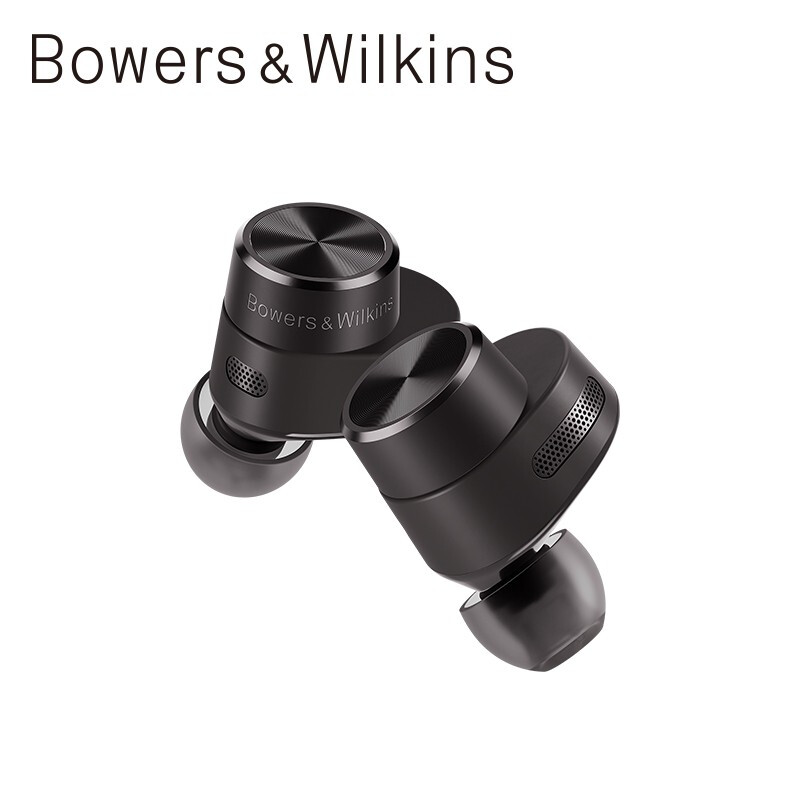 Bowers & Wilkins B & W pi5 true wireless hifi motion noise reduction Bluetooth headset in ear stereo wireless charging charcoal gray