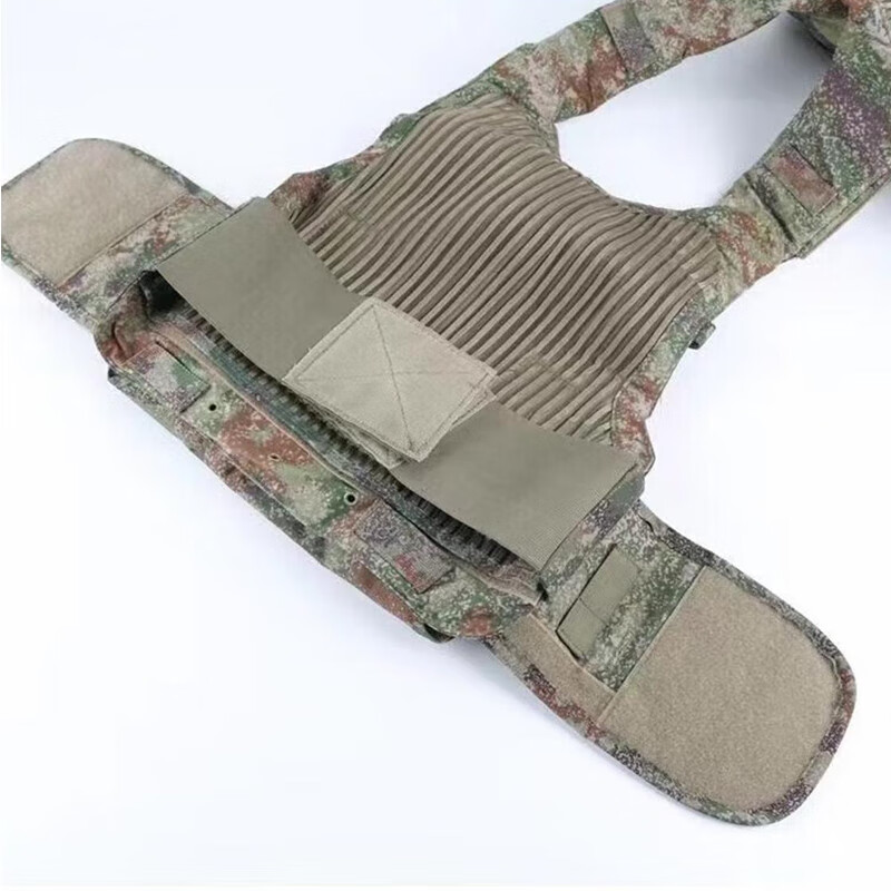 荣兵户外新战术背心携行具装战斗马甲 绿色11件套