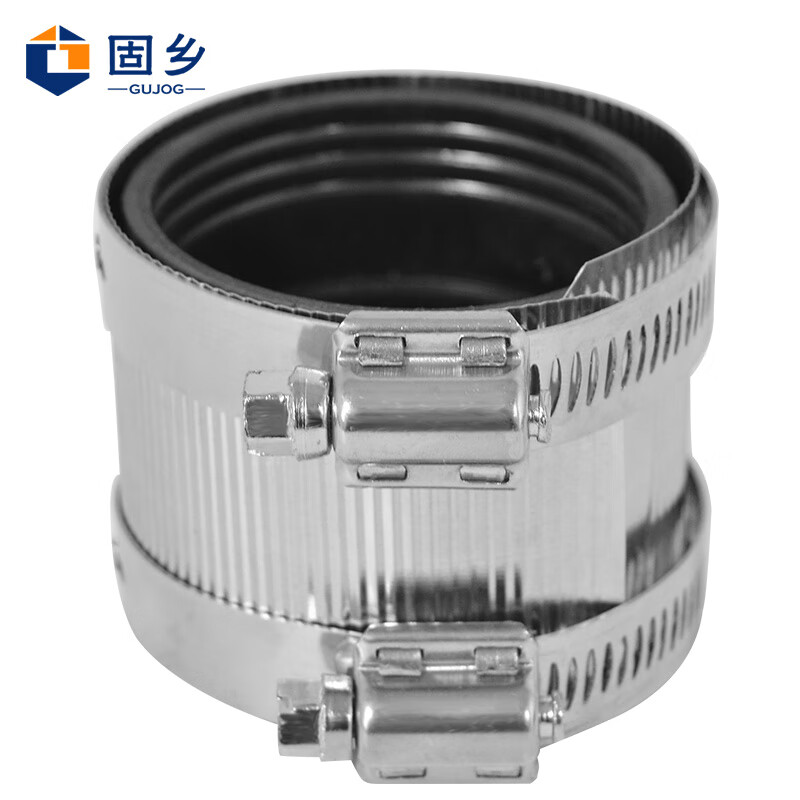固乡 不锈钢喉箍卡箍 管束 排水管卡箍 强力管箍 下水管抱箍 PVC管 带橡胶圈 一只装 3寸【胶圈84mm】-融创集采商城