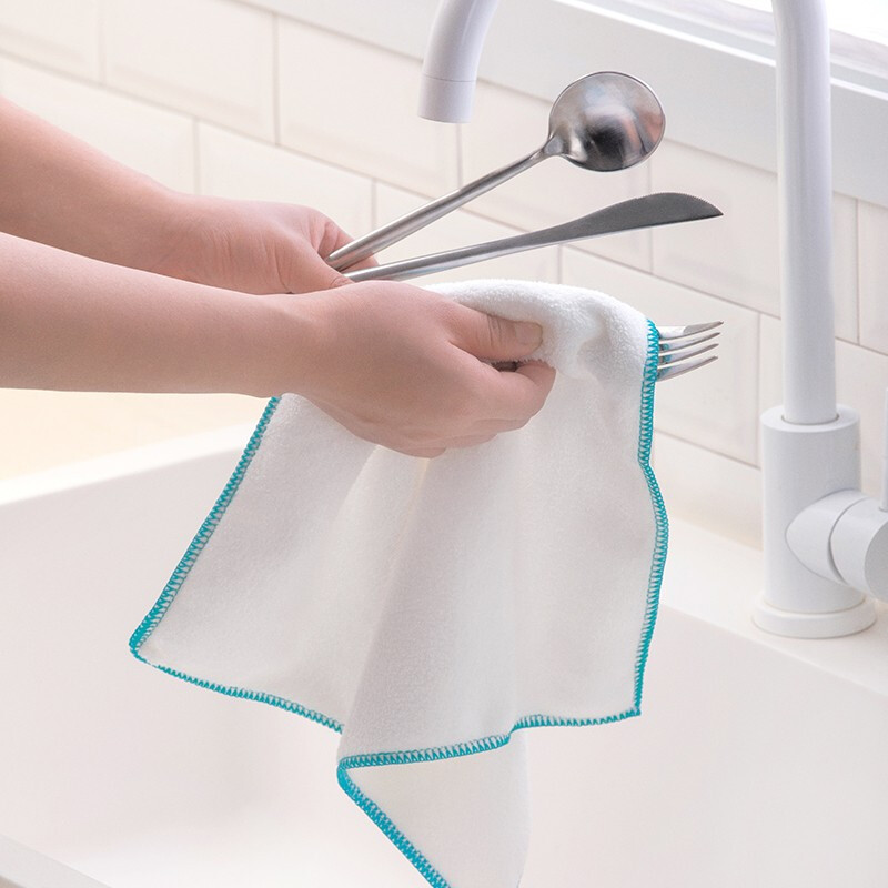 茶花欧铂兹吸擦拭布抹布巾家务清洁厨房毛巾家用抗菌 劲吸擦拭布 【6片装】欧铂兹*劲吸抗菌擦拭布