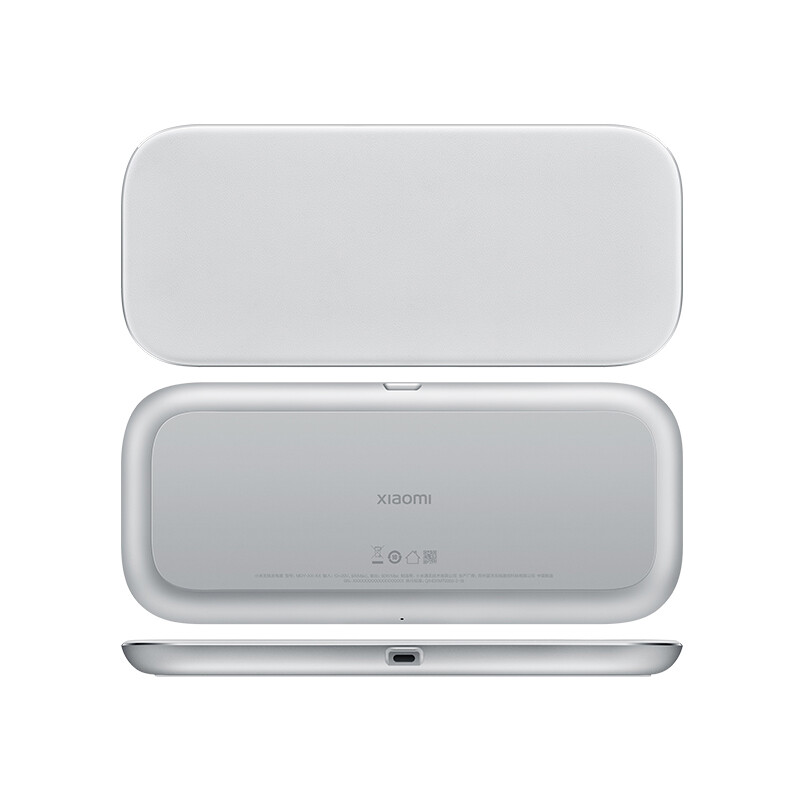 Three Xiaomi original multi coil wireless fast charging boards are charged at the same time, and the plug of Xiaomi / apple / Xiaomi / redmi / mobile phone / airplads charging head can be placed at will