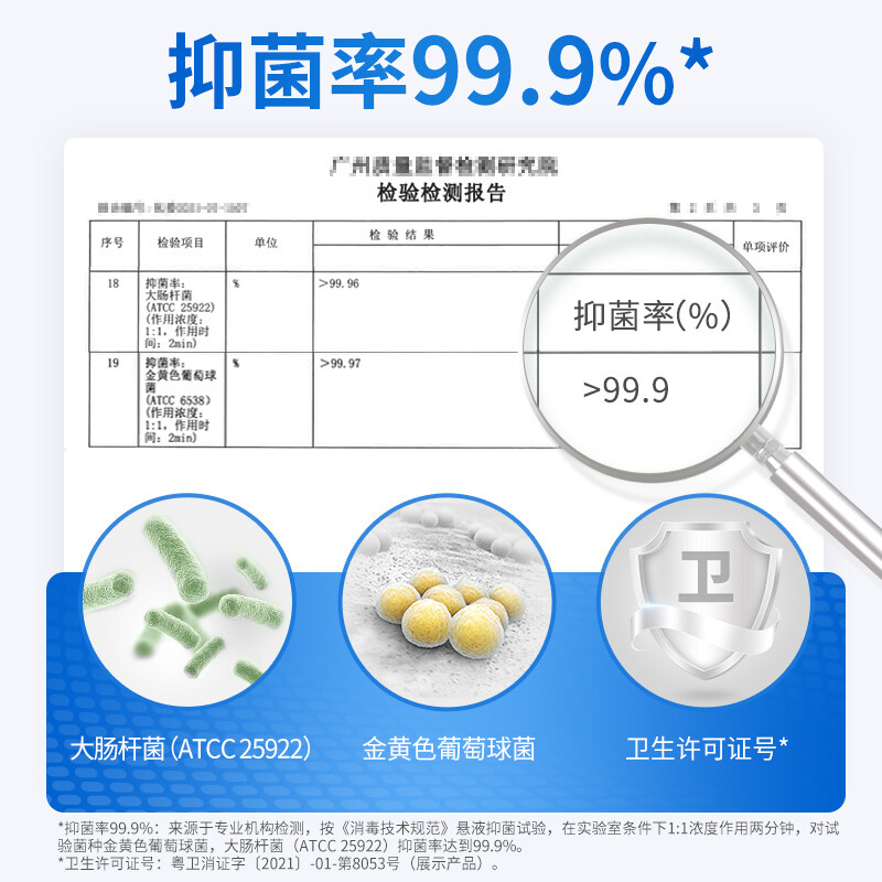 蓝月亮泡沫抑菌洗手液（琥珀雪松）255ml*2 泡沫细腻 抑菌99.9% 添加氨基酸 双重保湿 清爽滋润 儿童家用装