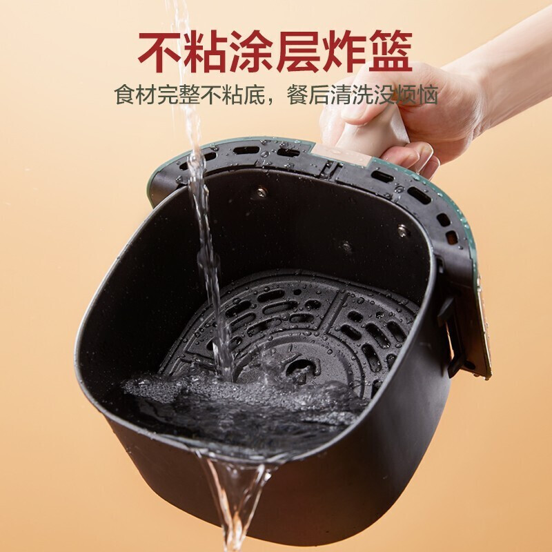 美的（Midea）无油空气炸锅家用大容量全自动多功能深空蓝KZ30E3L【企采专享系列】