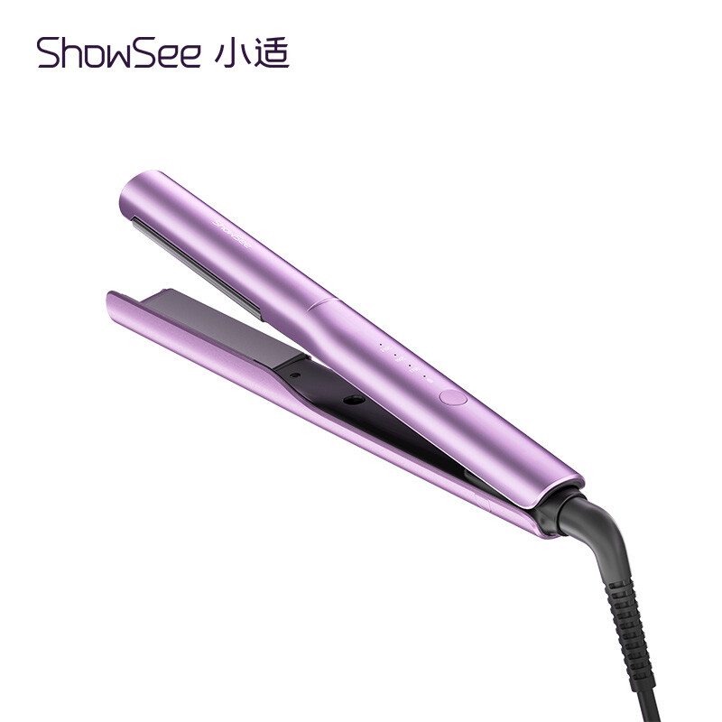 Small suitable electric straight curler straightening plate clamp straight hair comb beauty power generation curling rod clamp plate straight hair e2-v