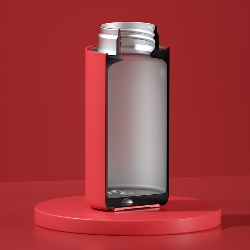 茶花mini口红保温杯女随手随行杯夏季便携个性潮流创意可爱水杯 暖茶橘