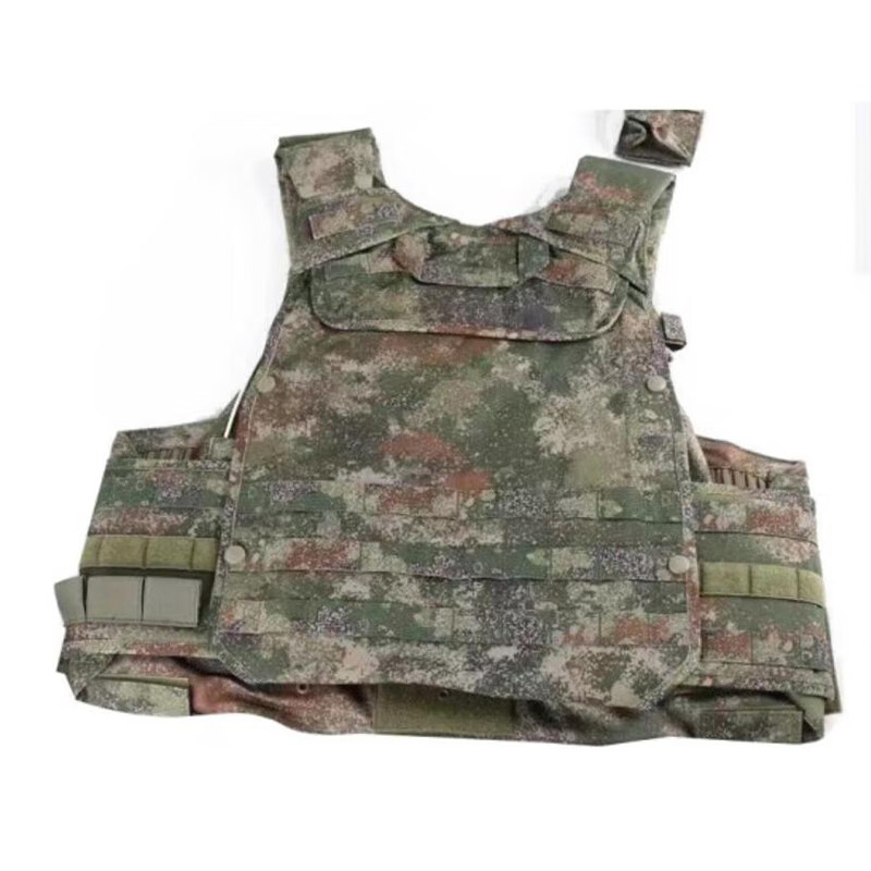 荣兵户外新战术背心携行具装战斗马甲 绿色11件套
