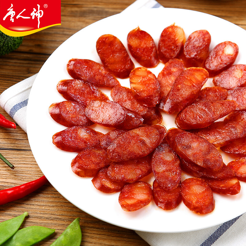 唐人神麻辣香肠200g 湖南特产烟熏腊肉腊肠
