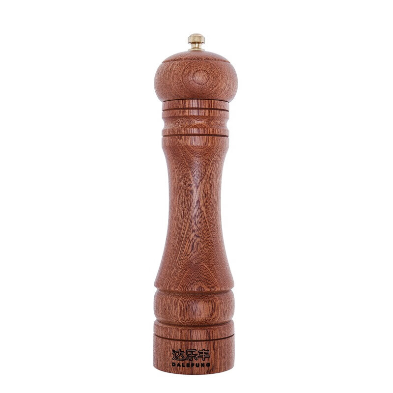Daluofeng solid wood pepper grinder ebony solid wood pepper grinder solid wood seasoning grinder mbj32 8 "