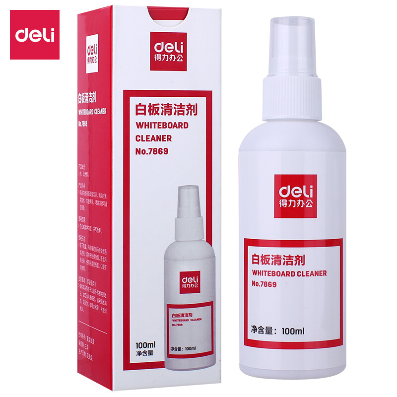Deli whiteboard, blackboard, green board cleaner whiteboard accessories 7869