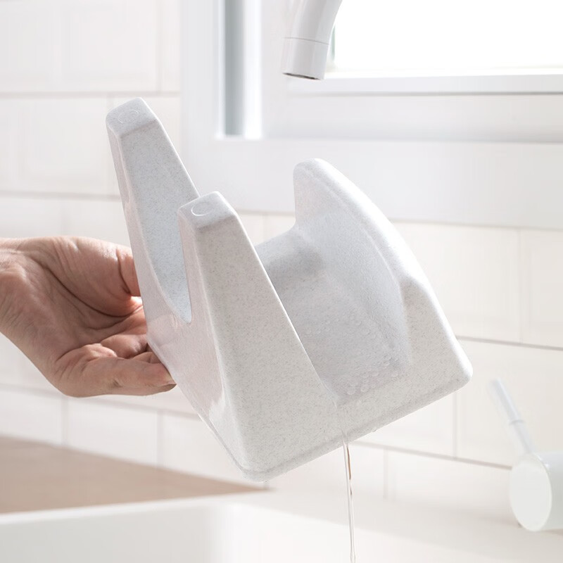 茶花（CHAHUA） 茶花 锅盖架 厨房锅盖座塑料锅盖砧板多用架 2个装