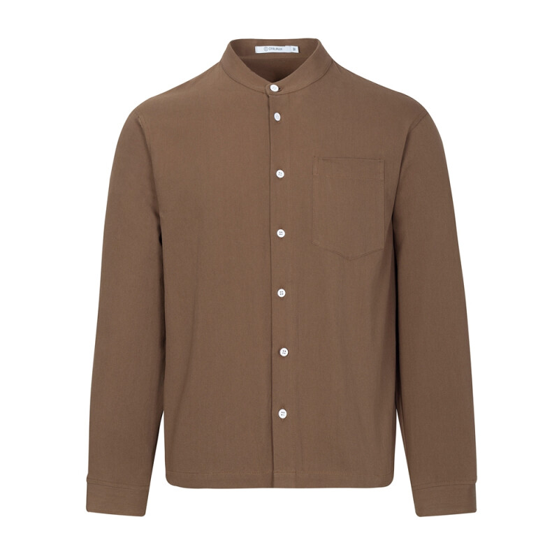 Men's Chinese-style stand-up collar shirt CA200115