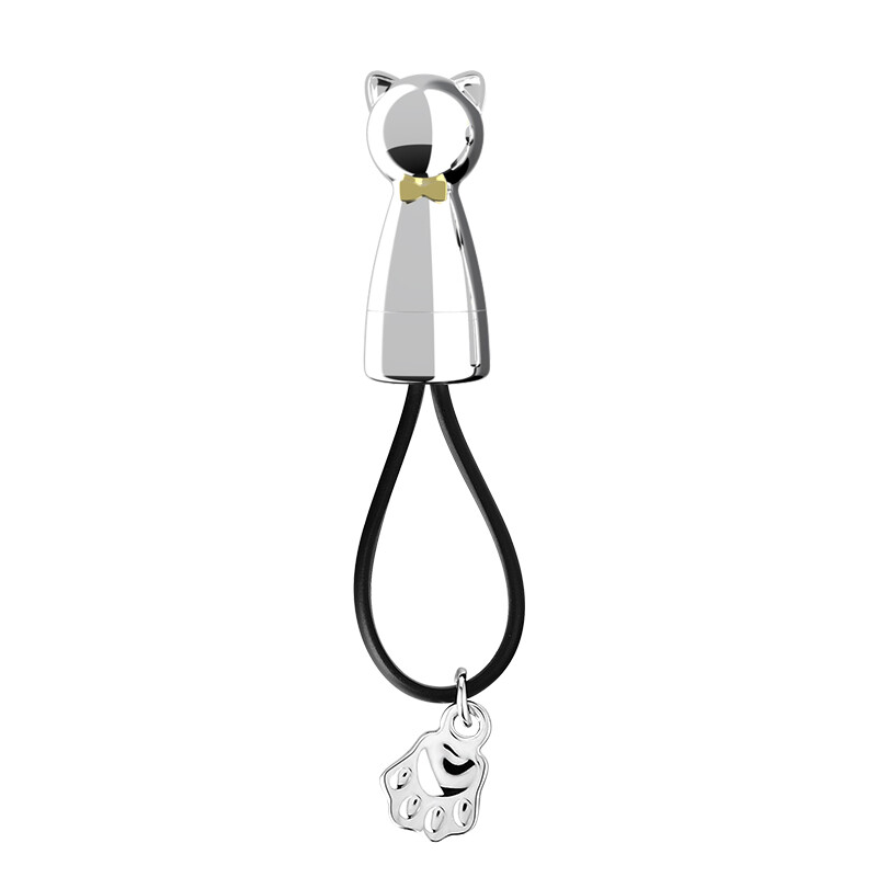Mitz miez couple key chain gentleman cat Mr. cat 520 gift birthday Valentine's Day gift practical for boyfriend