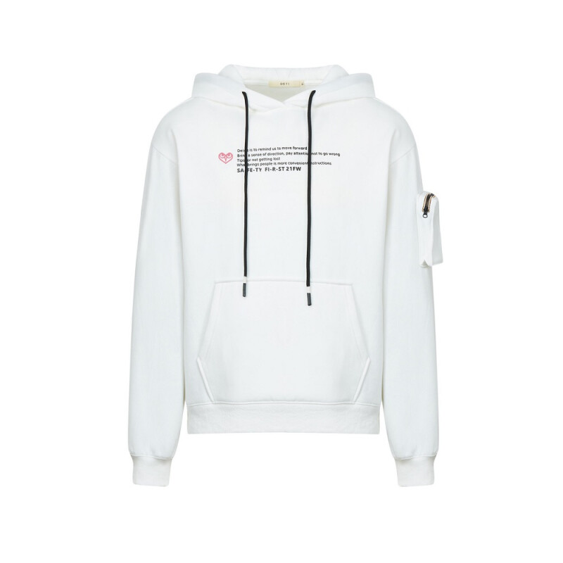 CF120014 Men's brushed  hoodie sweat shirt