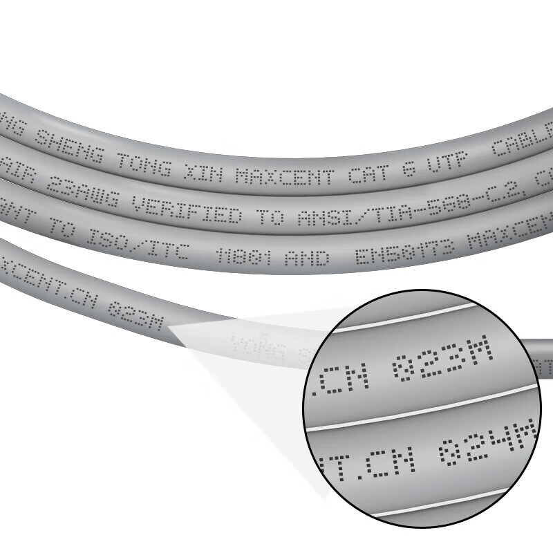 伯朗西蒙（BRUNSMEN）六类网线 CAT6类非屏蔽0.51mm 家装商用无氧铜箱线300米 网络监控布线 MC6-G42FH