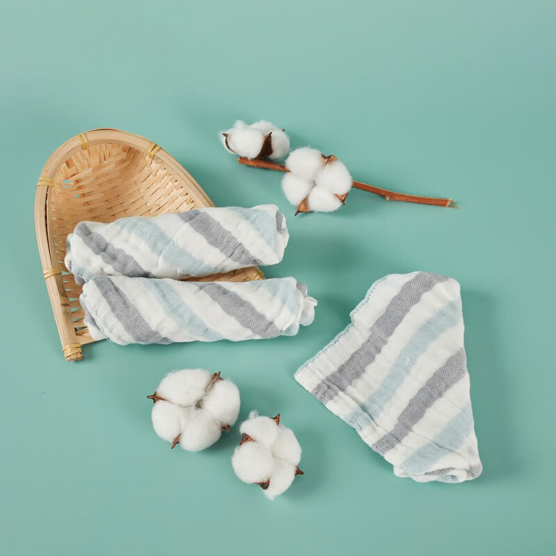 金号金号A-TIMES系列 波亚方巾30*30cm 3条装AT6888MY