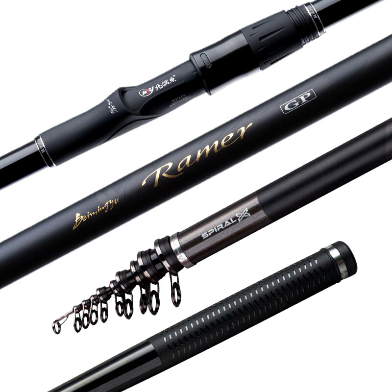 Beiming rock fishing rod rock fishing rod super hard No. 5 fishing rod 3.6m sea rod throwing rod long pitch hand sea rock fishing rod fishing gear Ramer single rod