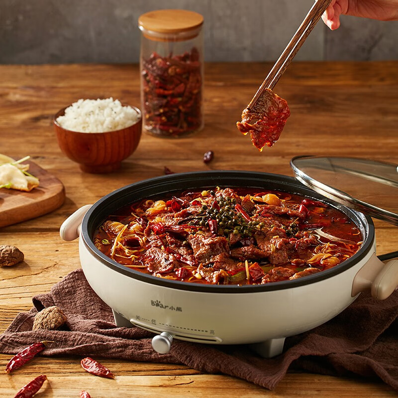 小熊（Bear）电饼铛 薄饼机家用早餐机智能定时调温电煎锅 DBC-D10L3 安心系列