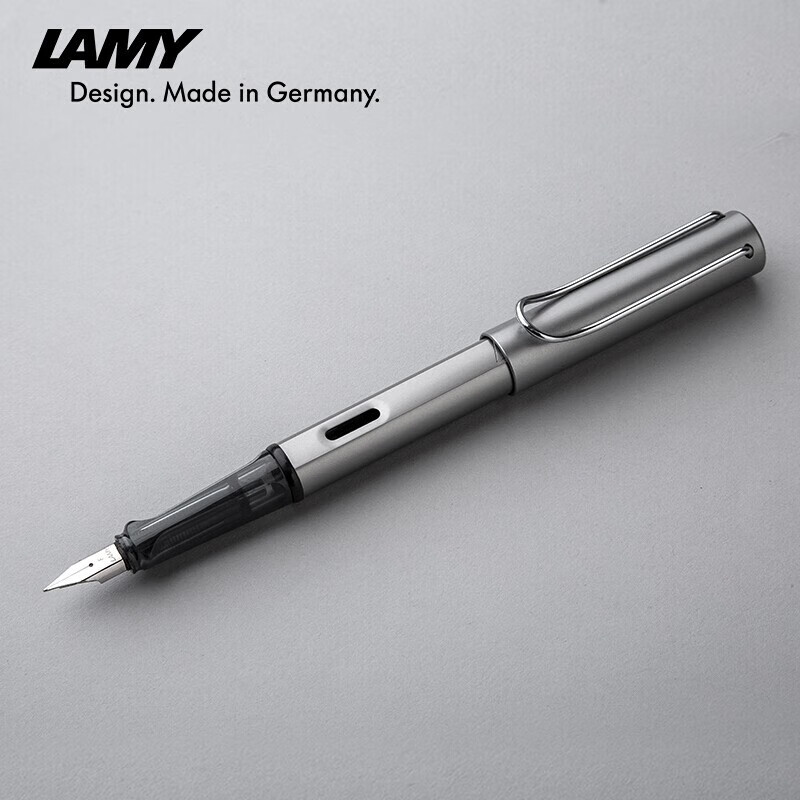凌美（LAMY）钢笔 恒星系列墨水笔签字笔 书写练字正姿钢笔 企业团购定制 深灰色26--0.5mm