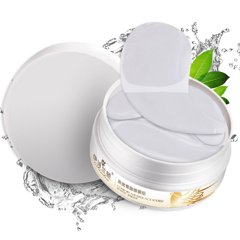 Eastlangton bird's nest cyanine alcohol eye mask paste 60 Tablets (remove dark circles, eye bags, fine lines, eye cream, eye mask, moisturizing eye care, men's and women's firming anti wrinkle eye mask paste)