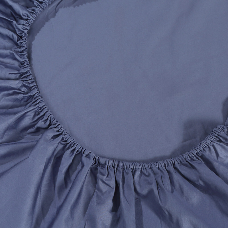 富安娜家纺 纯棉单件床笠60支长绒棉抗菌防滑防脏床单 双人床品全棉床罩席梦思床垫保护罩 罗马情怀1.5米床