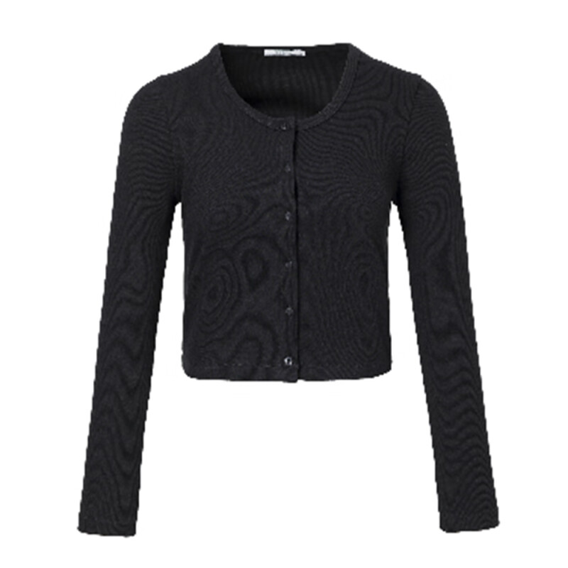 CA200087 Women's casual simple knitted jacket