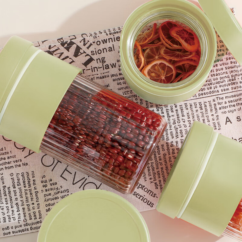 艾逸瑶选 晶萃系列百变储物罐5件套CJ-21128