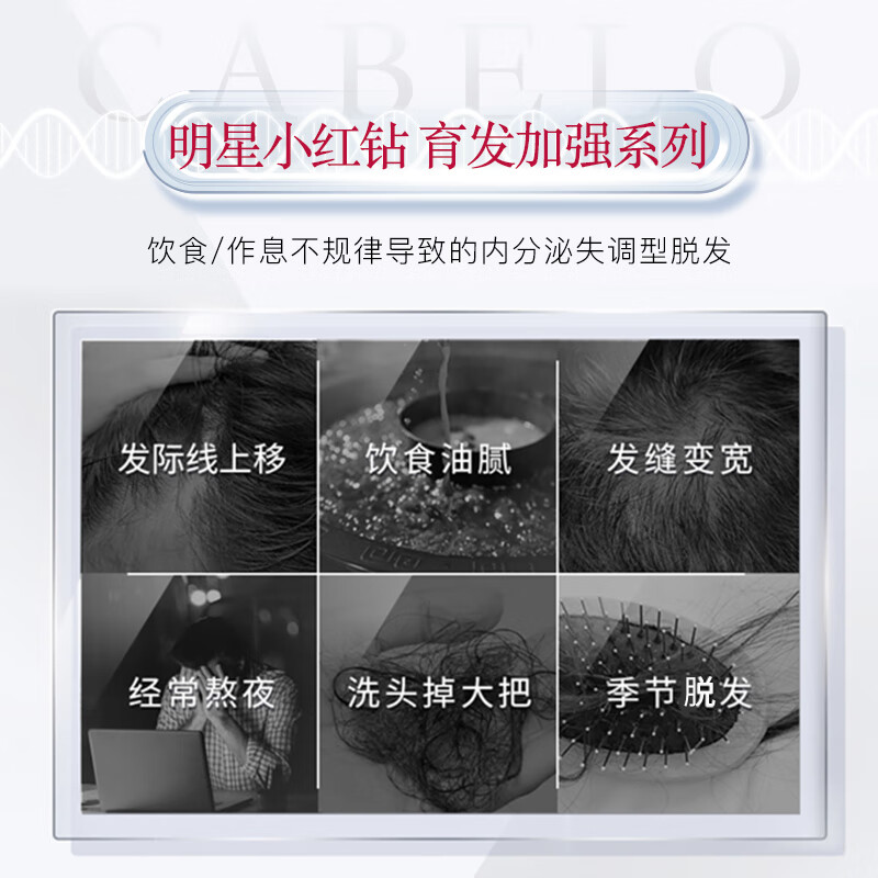 卡蓓诺（CABELO）日本进口防脱发育发护发素加强型350ml固发强韧充盈头皮可用