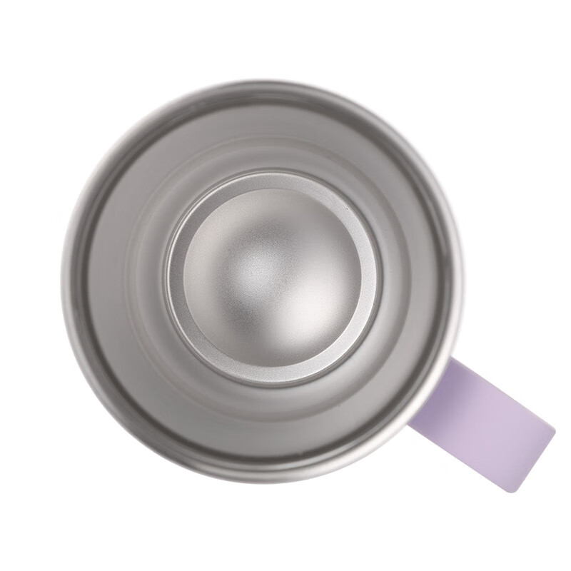 乐扣乐扣（locknlock）幻彩双饮冰霸杯宽大口径易清洁不锈钢内胆大容量高颜值办公室水杯 紫色 570ml LHC6796FU