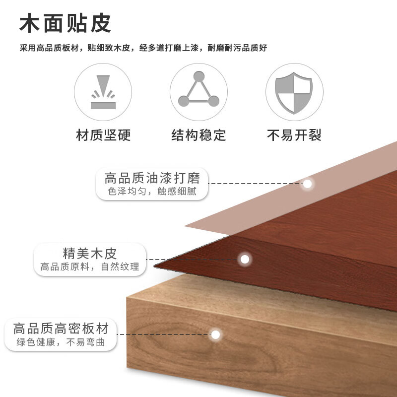 臻远ZY-QTZ-15办公家具油漆会议桌长桌接待洽谈桌大型会议台桌4.5米