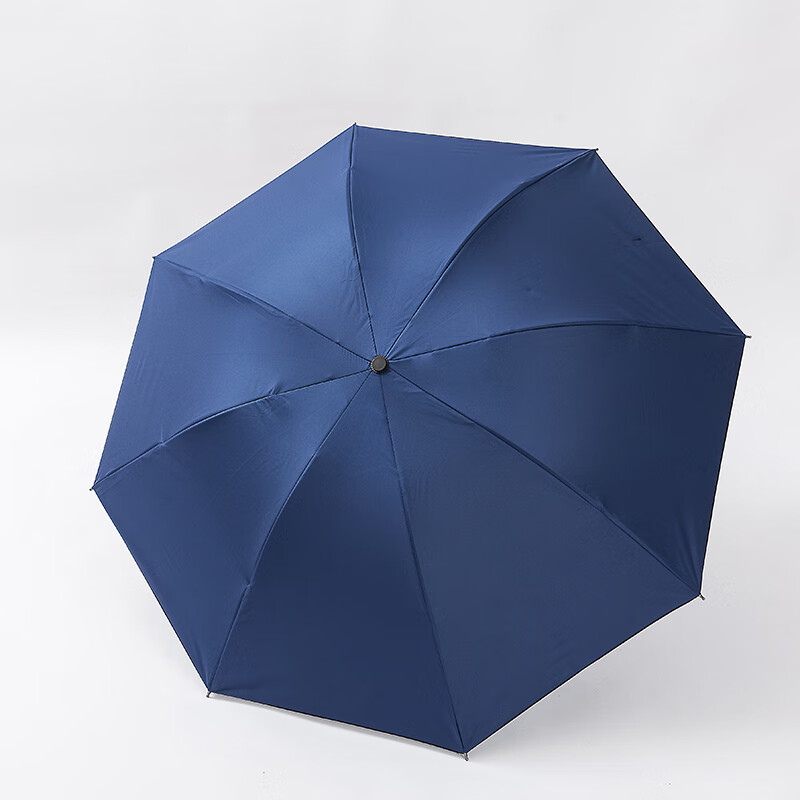 雨恋情YLQ-01三折一键自动开收晴雨两用伞藏青色
