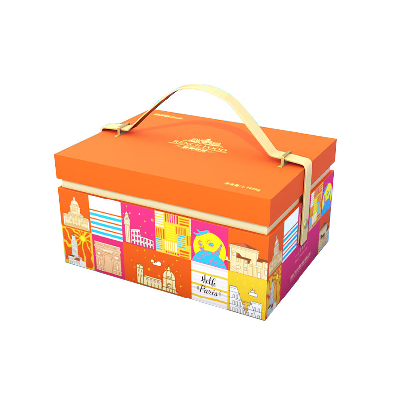 法蒂欧坚果礼盒 坚果果干蜜饯果脯法式糕点混合高端大礼包 甄爱巴黎1745g