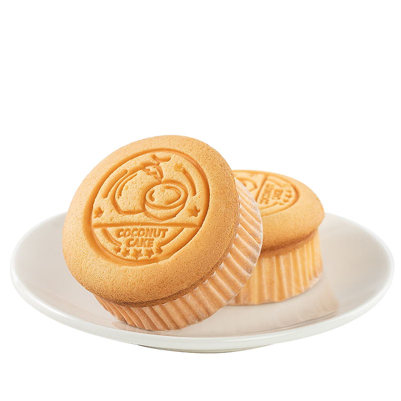 港荣蒸蛋糕办公室休闲零食面包整箱咸蛋糕儿童早餐食品糕点心饼干蛋糕 椰丝咸蛋糕 480g