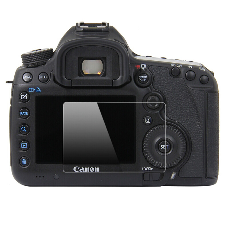 Earlymen ， Canon EOS 6dii / 6D2 glass toughened film ， two piece ， shoulder screen ， SLR toughened film ， screen protective film ， film ， mirror feeding cloth