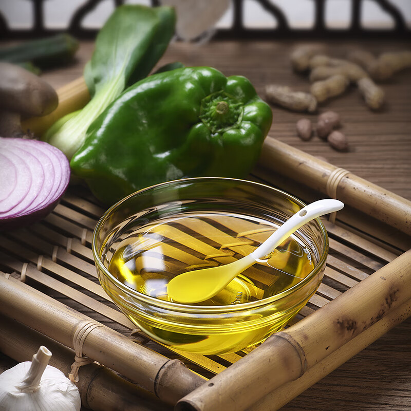 第一坊 初道臻享冷榨花生油1825ml套装（1.25L+455ml+60ml*2)