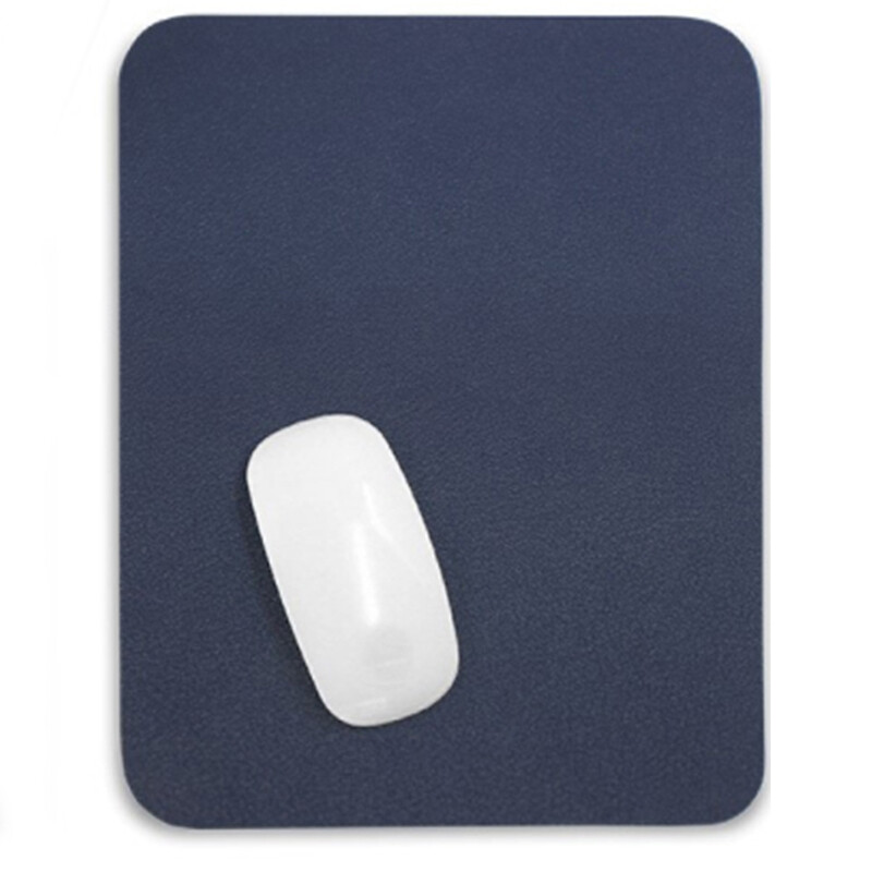 Ling Mei two-color double-sided mouse pad small game Office Mouse Pad positive and negative dual-purpose simple table mouse pad 30 * 25cm Royal Blue + yellow