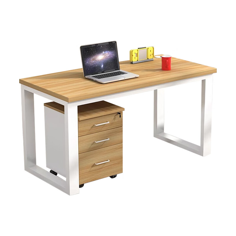 臻远 GWG-01 简约职员桌办公桌屏风工作卡位 单人位含柜