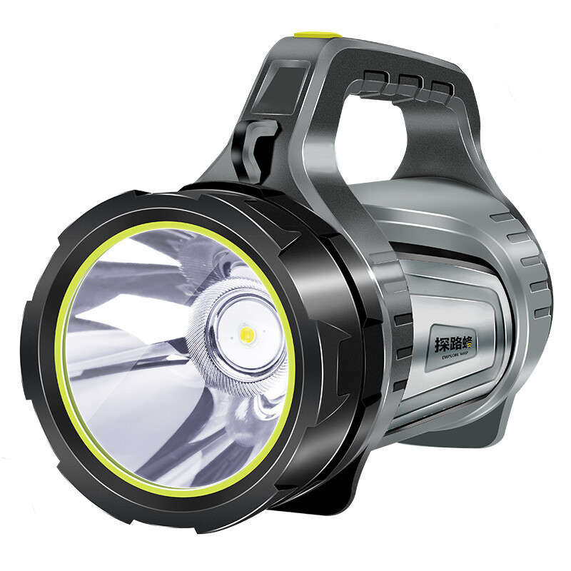 Pathfinder bee led strong light flashlight searchlight multifunctional portable lamp long-range rechargeable power outdoor camping household