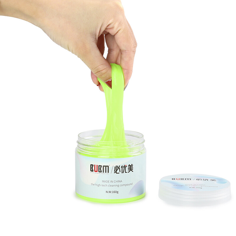 Bubm laptop cleaning tool keyboard mud magic cleaning glue set keyboard cleaning mud automobile air outlet cleaning glue jpnj-01 yellow