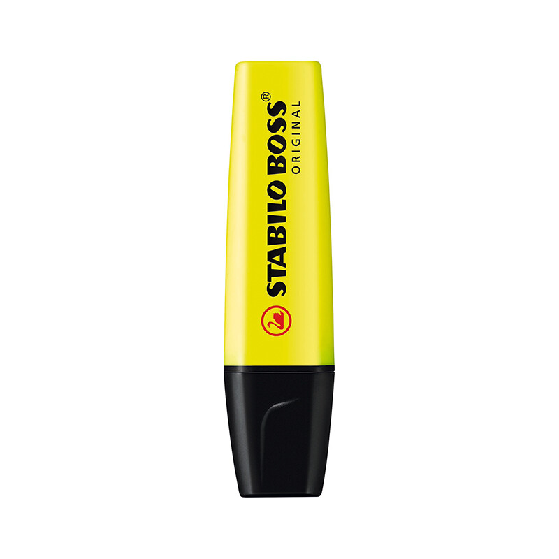 Stabilo boss fluorescent pen (yellow) (70 / 24)