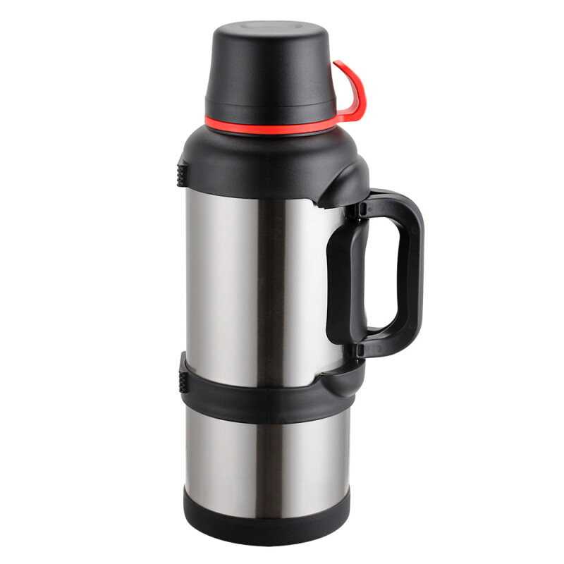 Simelo impression Kyoto series thermos cup with outdoor Thermos Pot large capacity car travel pot 4L (steel natural color)