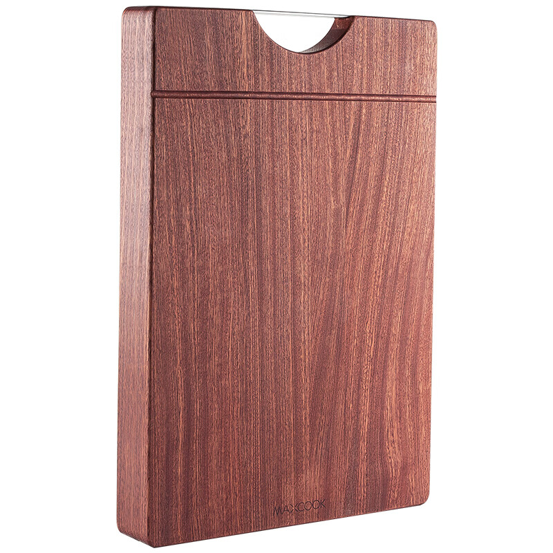 Maxcook ebony chopping board 45cm plus large 3cm thickened solid wood chopping board natural solid wood chopping board and panel square 45 * 30 * 3cm mcpj900