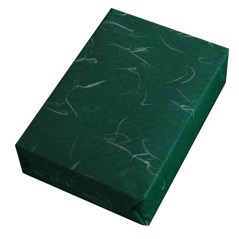 Tatanice creative gift wrapping paper flowers Valentine's day birthday teacher's Day DIY handmade paper simple Chinese style wrapping paper Yunlong paper wrapping book paper green gold cotton tbz1211