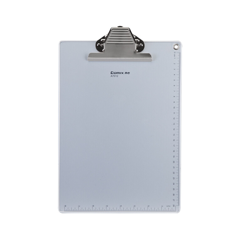 Comix A4 advanced aluminum alloy butterfly clip / board clip / folder office supplies a7012