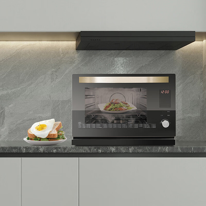 格兰仕（Galanz）纯蒸 纯烤 蒸烤一体机 无极旋钮操作简单 26L大容量 不锈钢内胆 DG26T-D20