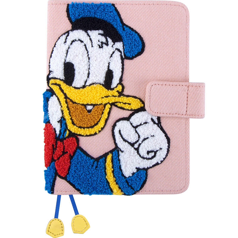 kinbor × Disney towel cloth A6 hand account Notepad / Fashion agenda hand account book / stationery notebook refueling duck special dtb61121