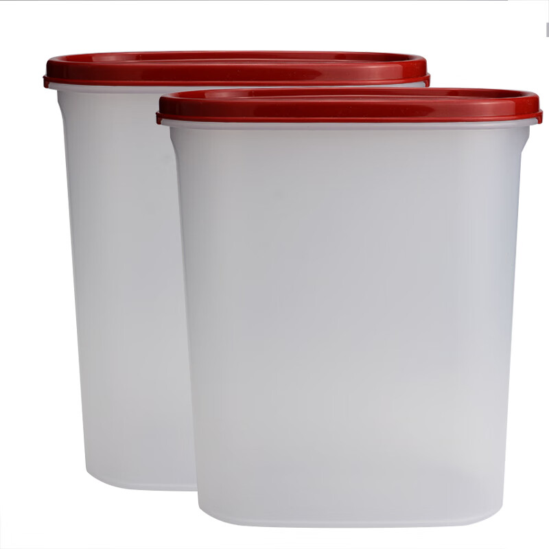 Tupperware dry storage and preservation 2-piece set 2.3L